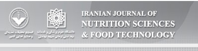 Iranian Journal of  Nutrition Sciences & Food  Technology